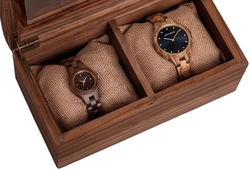 Wooden watch box